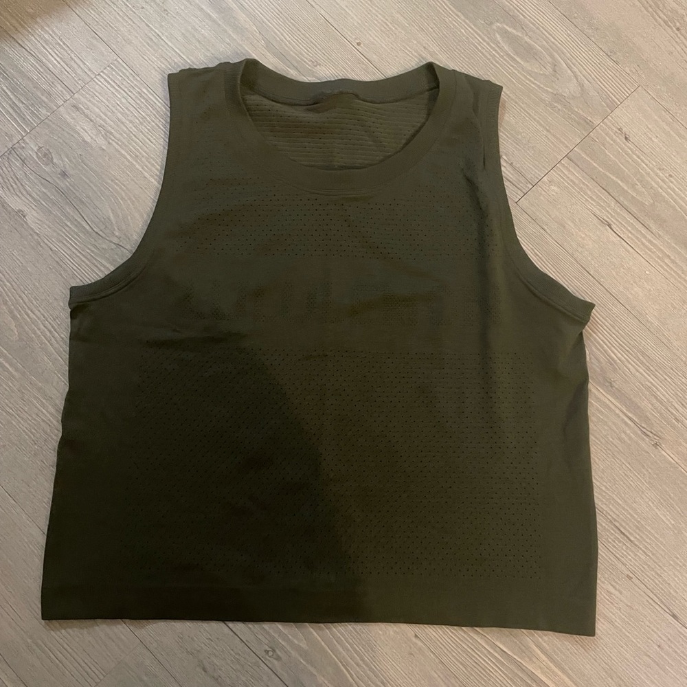 Lululemon Crop Swiftly Tank